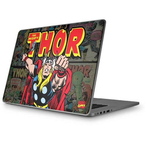 Marvel Classic Comics The Mighty Thor Vintage Apple MacBook Pro 17-inch Skin